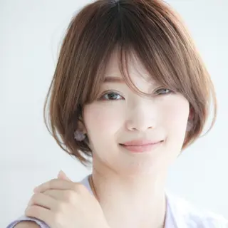 ミディアム 🎀縮毛矯正/カラー モデル募集ハルナ🎀のヘアスタイル