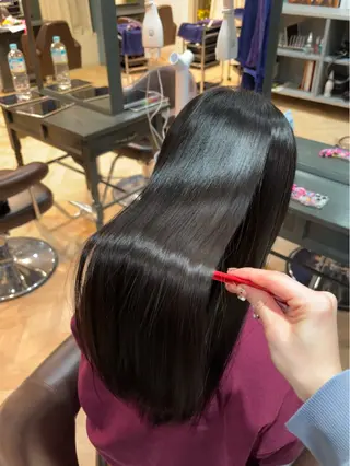 セミロング 西梅田/髪質改善特化 さくら🌸のヘアスタイル