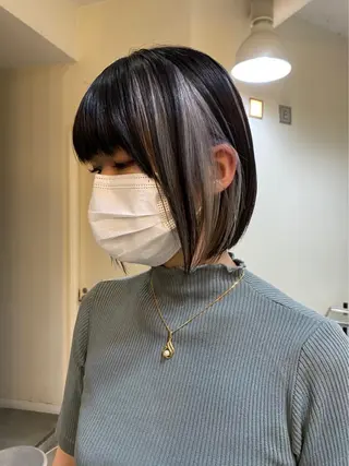 ショート カラー 酸性ストレート 🇰🇷しゅうのヘアスタイル