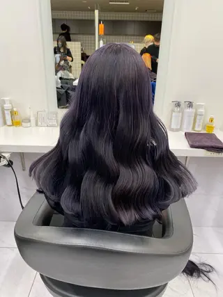 セミロング カラー ヘアアレンジ キッズ TRU Shino🦋のマツエク・マツパデザイン