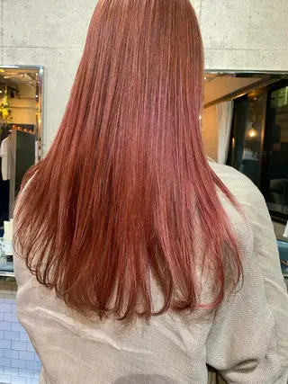 ロング カラー ⭕️ダメージレス特化 髪質改善🥇丸山憲人のヘアスタイル