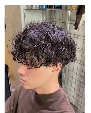 パーマ メンズ UMM daichi メンズパーマのヘアスタイル