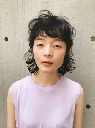 ショート パーマ 🌈前田 潤 /ショート/レイヤーのヘアスタイル