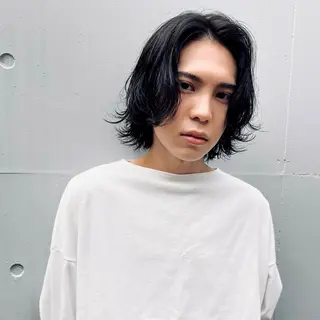パーマ メンズ MAI🦎 無造作パーマ メンズのヘアスタイル