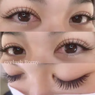 マツエク・マツパ eyelashsalon Romy所属・eyelash Romyのマツエク・マツパデザイン