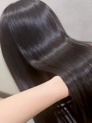 セミロング カラー 中嶋心渚⌇透明感 カラー️🩵🎀‪のヘアスタイル