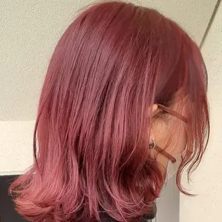 ミディアム カラー 🔳髪質改善🔳 岡本陽のヘアスタイル