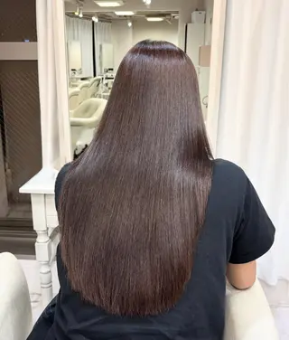 ロング 大橋 美咲のヘアスタイル