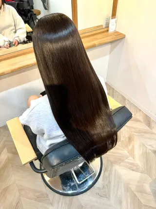 ロング カラー 吉田 明弘のヘアスタイル