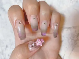 ロング Nail Salon +Aのネイルデザイン
