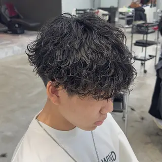 パーマ メンズ ruen大分駅店 /佐藤萌音のヘアスタイル