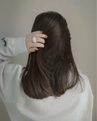 ロング 局 寛樹のヘアスタイル