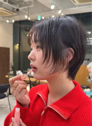 ショート 似合わせ×透明感カラ ーなら🎀マリアのヘアスタイル