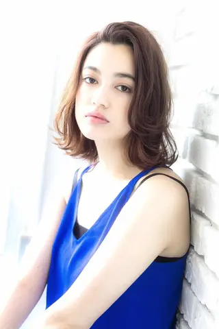 ミディアム トップスタイリスト 小澤純一のヘアスタイル