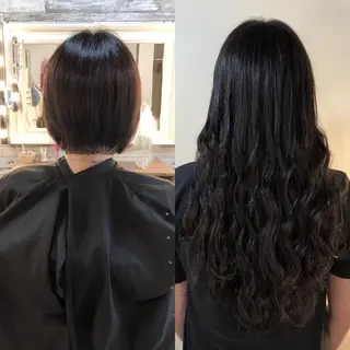 ロング カラー ヘアアレンジ Hair Make Salon ZEROのヘアスタイル