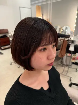 ショート Eclat【エクラ】所属・三上 莉里のヘアスタイル