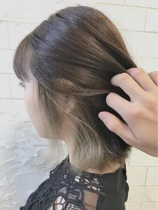 ミディアム 須佐 勝也のヘアスタイル