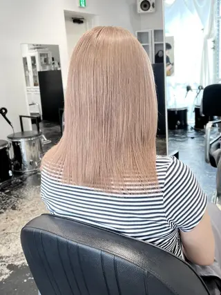 ミディアム カラー HARU//原宿🤍 リピート率NO.1のヘアスタイル