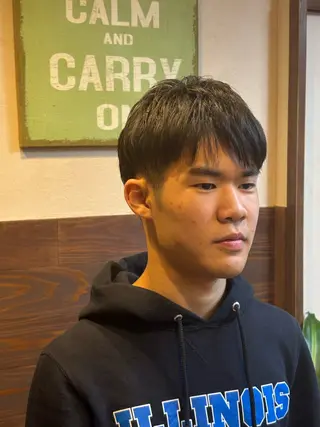 ショート moku hair所属・イケダ コウジのヘアスタイル