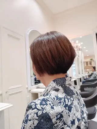 ショート カラー 中村 裕昭のヘアスタイル