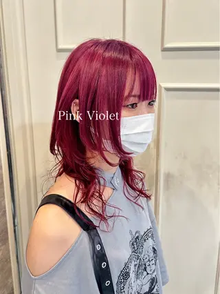 ミディアム カラー 🫟Blanco🫟 Color&Careのヘアスタイル