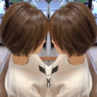 ショート カラー RIENSリエンス ✂️木村康二✂️のヘアスタイル