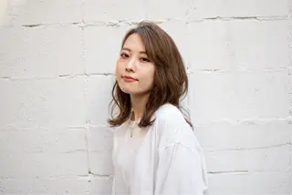 セミロング カラー ツヤ美髪💐 髪質改善/高山愛来のヘアスタイル
