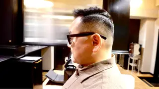 ショート メンズ メンズ眉毛ワックス 青山英憲のヘアスタイル