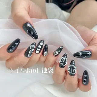ロング ネイルJaol 池袋のネイルデザイン