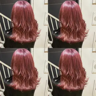 ミディアム ✨縮毛矯正✖︎顔周り レイヤー✨ナカムラのヘアスタイル