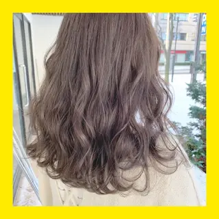 ミディアム カラー メンズパーマ/新潟駅 NOBUTA🔥のヘアスタイル
