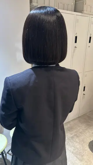 ショート non. ダブルカラー🎀🤍のヘアスタイル