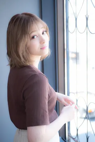 ミディアム ✨前田 優・2拠点✨ ✨恵比寿・札幌店✨のヘアスタイル