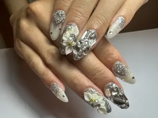 ロング shandy nailのネイルデザイン