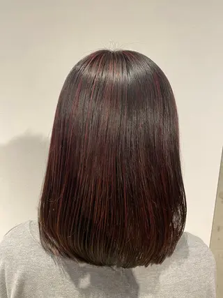 ミディアム 吉川 慶斗のヘアスタイル