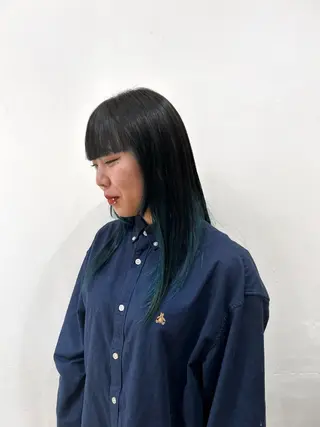 ロング 🌞アオキ サキ💫のヘアスタイル