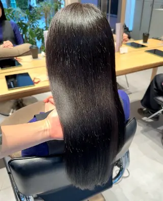 ロング パーマ 🪞透明感カラー🪞 あかりのヘアスタイル