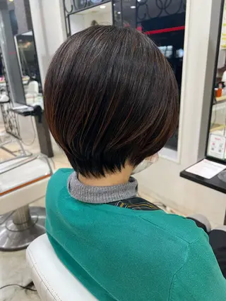 ショート Rapt.HAIR 中村 知里のヘアスタイル