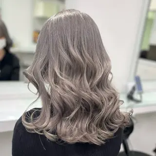 セミロング カラー パーマ ヘアアレンジ メンズ ♡ 𝐑𝐈𝐎♡のヘアスタイル