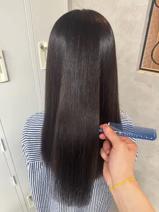 セミロング 垢抜け🪄透明感✨ ブリーチ特化のヘアスタイル