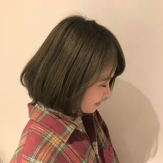 カラー 笹木 琴乃のヘアスタイル