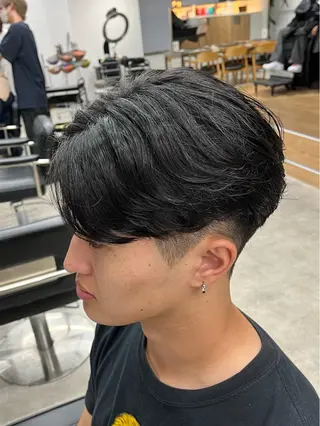 ショート パーマ メンズ 新潟メンズパーマ 新潟駅/小田拓実のヘアスタイル