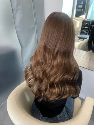 ロング カラー 難波/ハイトーン 🦋AOI🦋のヘアスタイル