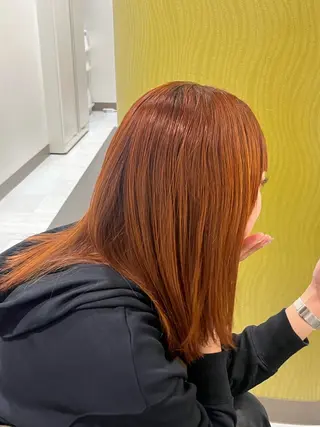 カラー 藤原 智恵のヘアスタイル