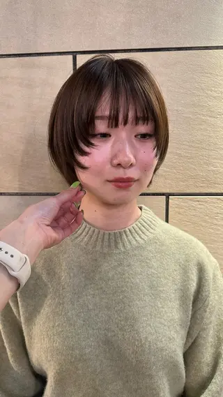 ショート ショートカットパー マ🫧kotoneのヘアスタイル