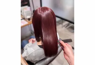 カラー 梶 瑞希のヘアスタイル