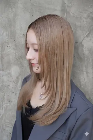 ロング 透明感カラー🐾 Riona🎀のヘアスタイル