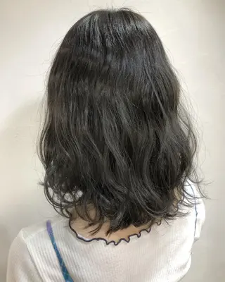 ミディアム カラー ヘアアレンジ 遠藤 拓馬のヘアスタイル