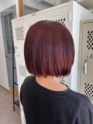 ショート カラー 森田 菜留美のヘアスタイル