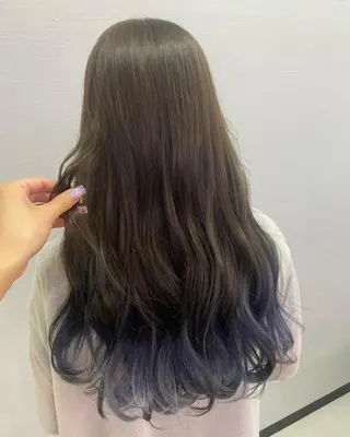 ロング カラー UNDER vr 【アンダーバー】のヘアスタイル